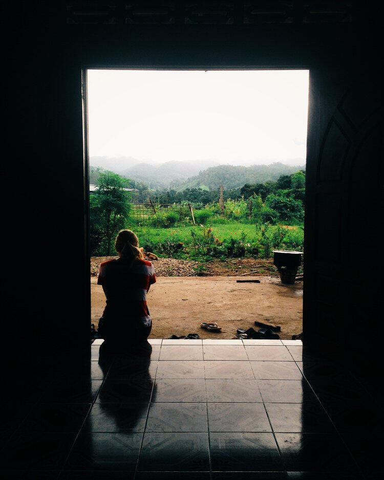 Rural home near the Thai-Burma border